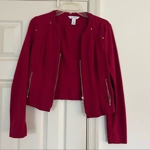 White House Black Market Moto Jacket